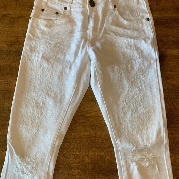 ONE X one teaspoon white jeans - size 24 - Picture 2 of 6